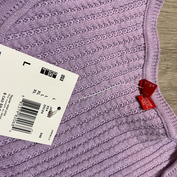 NEW 🏷️ LAVENDER KNIT Esprit LONG SLEEVE - Picture 3 of 4